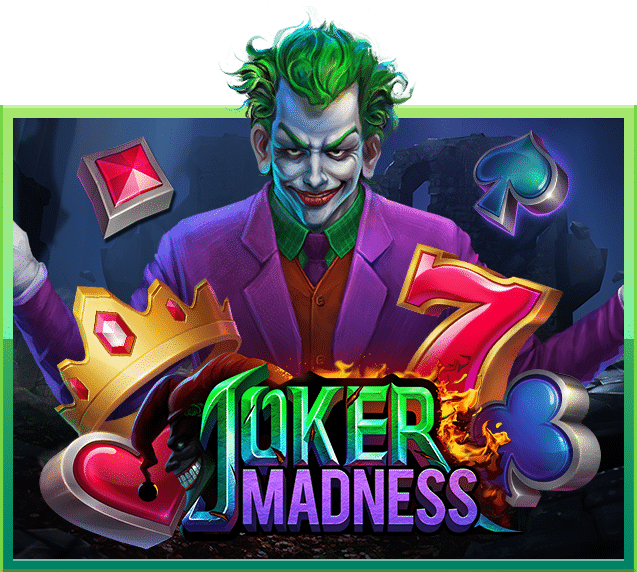รีวิวเกมสล็อต Joker Madness จากค่ายเกม SLOTXO เกมสล็อตโจ๊กเกอร์ แปลกใหม่ แตกง่าย น่าเล่นสุด ๆ